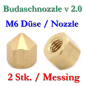 Preview: 2x-reprap-2.0-brass-nozzle-m6-female-inner-thread---0.4mm-2818