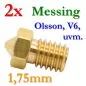 Preview: 2x-v6-jhead-messing-duese-fuer-1,75mm-0,2-bis-0,8mm-3763