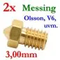 Preview: 2x-v6-jhead-messing-duese-fuer-3,00mm-0,2-bis-0,8mm-3753