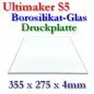 Mobile Preview: borosilikat-glas-druckplatte-355x275x4mm-fuer-ultimaker-s5-4735