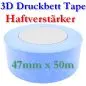Preview: druckbett-haftung-klebeband-blue-tape-rolle-47mm-x-50m-4595