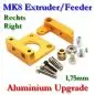 Preview: mk8-extruder-feeder-aluminium-upgrade-'gold'-1,75mm-(rechts)-3667