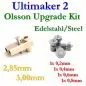 Mobile Preview: olsson-block-steel-kit,-brass-block,-4-steel-nozzle-2.85mm-und-3.00mm-for-um2-3628