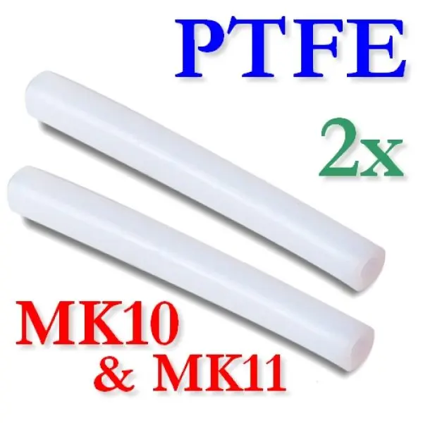 2x PTFE Teflon replacement tube for MK10 MK11