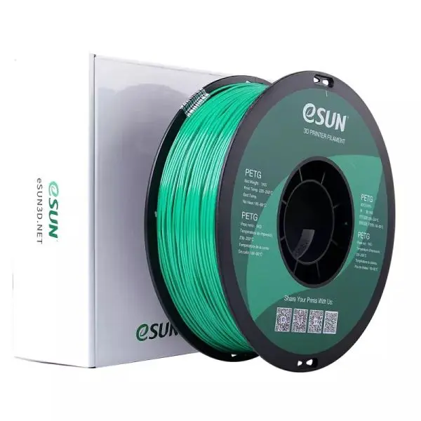 eSun PETG 1.75mm GREEN 1kg 3D Printer Filament