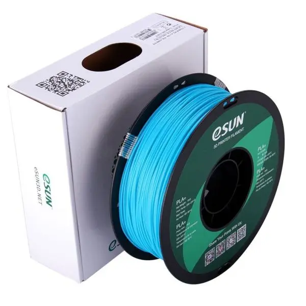 eSun PLA+ 1.75mm BLUE-LIGHT 1kg 3D Printer Filament