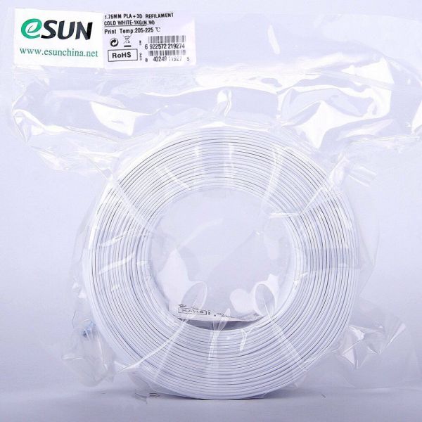 Preview: esun-pla+-1,75mm-weiss-kalt-1kg-refill-3d-drucker-filament-3939