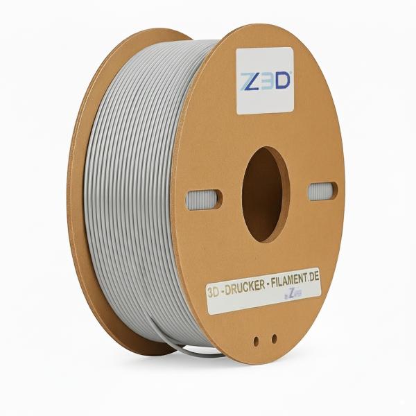 Preview: Z3D PETG+ 1.75mm GREY-LIGHT 1kg 3D Printer Filament